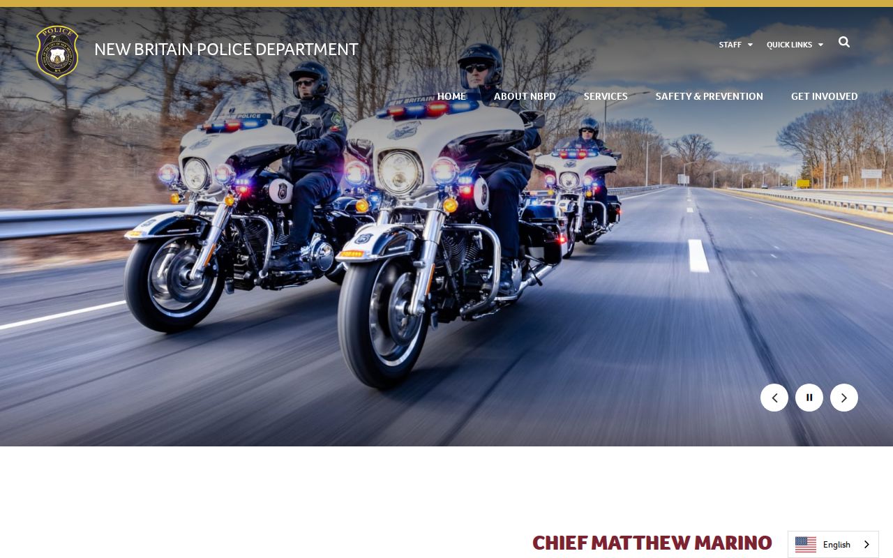 New Britain criminal records at the New Britain Police Department